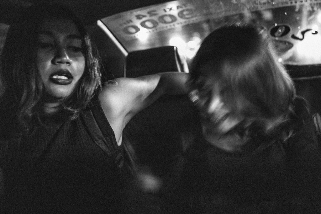 Taxi ride in Bangkok